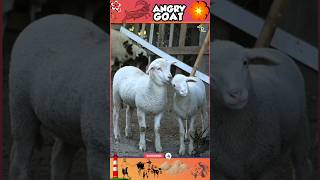 😡 Angry Goat 2023🐐#funny #angry #goat #2023 #short #shorts