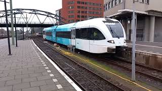 arriva GTW enters groningen central station!