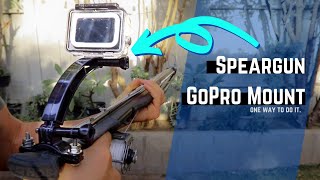 Speargun GoPro Mount using a Bicycle Mount