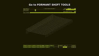 AUDIO-TERM:  BASIC FORMANT SHIFTS FOR MODWAVE