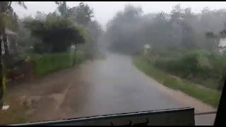 Very rain in napoklu coorg