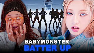 HOME RUN DEBUT! | BABYMONSTER - 'BATTER UP' M/V | Reaction