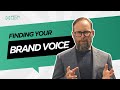 Finding Your Brand Voice