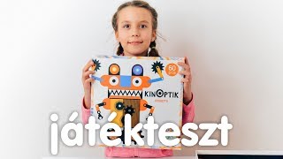 JÁTÉKTESZT | Djeco - Kinoptik robot