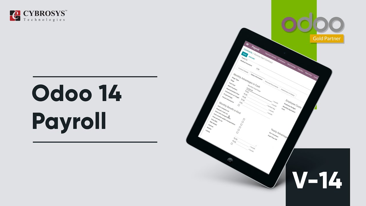 Odoo 14 Payroll Management | Odoo Human Resource Module - YouTube
