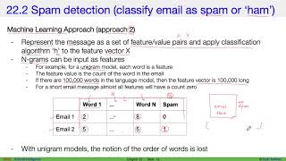 AI - Ch22 - NLP - How to detect spams using N-grams?