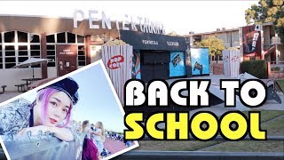 [美國Vlog] 陪老公重返學校很感動！逛超刺激萬聖節快閃店 Halloween Back To School  | 沛莉 Peri