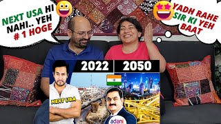 ADANI is Just The Start. This is How INDIA Will Become Next USA by 2050 | Indian American Reaction !