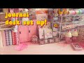 [ENG ]desk setup :: kawaii pink aesthetic : my journal desk