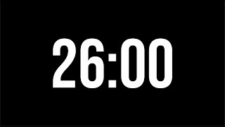 26 Minute Countdown Timer | Minimal