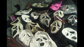 My Scream Mask Collection (6-26-17)