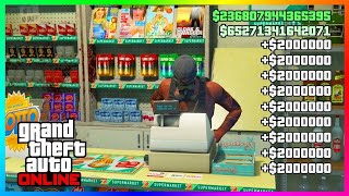 How To Rob A Store For $2,000,000 In GTA Online! (GTA 5 Money Glitch)
