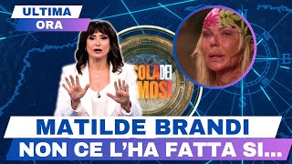 ISOLA DEI FAMOSI: Matilde Brandi Non Ce L'ha Fatta Ha Deciso di..Fan Sconvolti!!