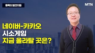 [종목의 발견자들] 네이버-카카오 시소게임 지금 올라탈 곳은? / 머니투데이방송 (증시, 증권)