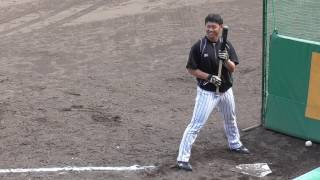 【プロ野球】2016.10.30  阪神　2016秋季キャンプ　野手陣　『9高山　バント練習』