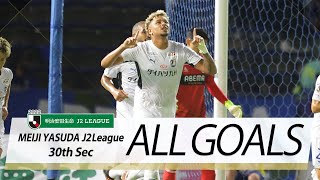 Ｊ２第30節の全ゴールまとめ！ALL GOALS：明治安田生命Ｊ２第30節