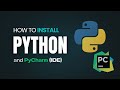 How to Install Python and PyCharm (Beginner Friendly Tutorial 2025)