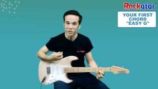 YOUR FIRST CHORD EASY G - Beginner Guitar Lesson - Kids Guitar Lesson