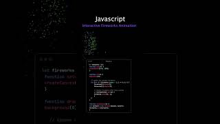 "Interactive Fireworks Animation with p5.js | JavaScript