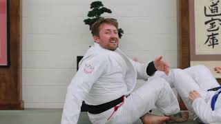 How To Do The Muscle Sweep. First Day BJJ.