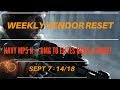 The Division - Weekly Vendor Reset Sept 7 - 14/18