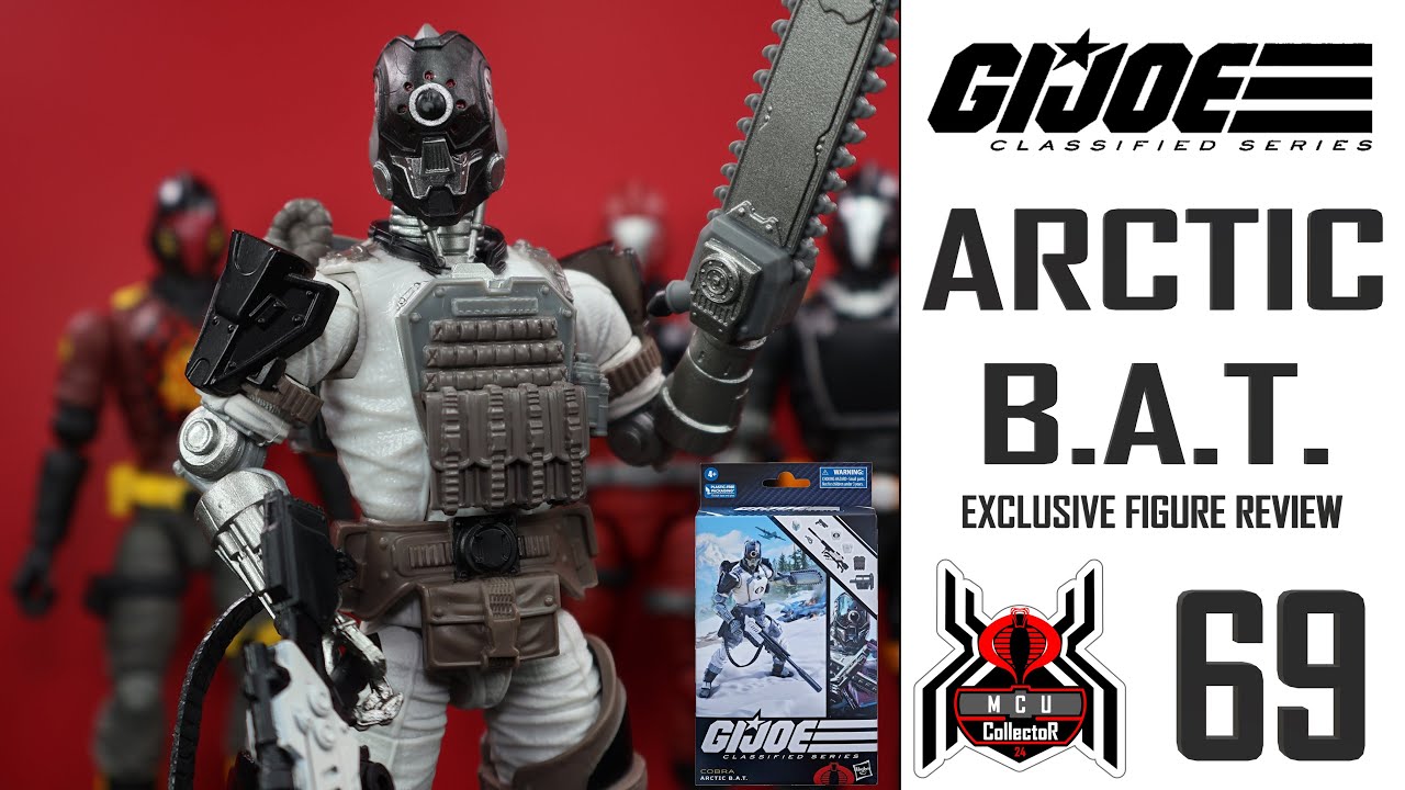 GI Joe Classified Series Cobra 69 ARCTIC BAT Battle Android Trooper ...