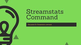 Splunk Commands : Detail discussion on Streamstats and Eventstats Command