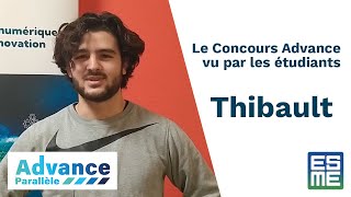 Témoignage de Thibaut en 4ème année du cursus ingénieur par l'apprentissage