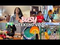 BUSY DAY IN THE LIFE OF A MOM OF 2 | WEEKEND VLOG | WORKING MOM