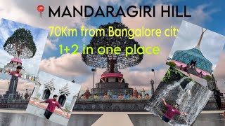 #mandaragiri Hill u can see 2+1 in one place it’s just 70km from Bangalore