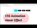 Menu Hover Animation | css Animation | Navbar Animation in CSS | Code With Bharat |