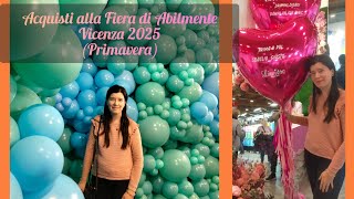 Acquisti alla Fiera di Abilmente Vicenza 2025 (Primavera) #Abilmente #acquisti #primavera