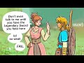 Zelda comics where Link doesn't talk