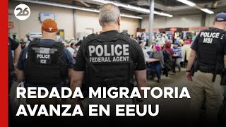 Avanza la redada migratoria en EEUU