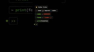 Python Tutorial for Beginners #1 | Comma Separate any number ( For Beginners ) #coding