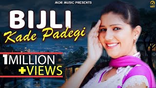 Sapna & Happy Baralu || Latest Haryanvi Song || Bijali Kade Padegi || Mor Haryanvi