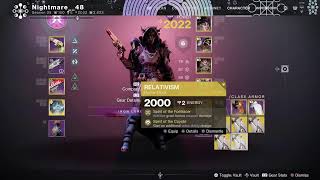 Nightmare__48 Destiny 2 Dawning Grind