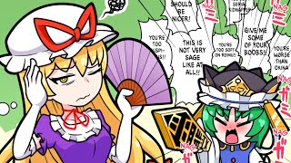 Dealing with a Yama (Touhou Short Comic Dub)