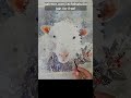 Teaser - 3 Minute Start to Finish Festive Sheep Watercolor Demo for a Holiday  Christmas Card