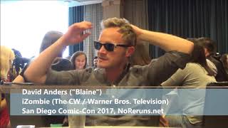 iZombie Q&A with David Anders (SDCC 2017)