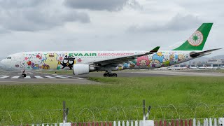 Plane Spotting Compilation at RCSS/TSA (2022.Sep.7)/ 松山機場飛機起降