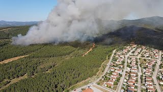 Πυρκαγιά στις Σάπες Ροδόπης - Εκκενώθηκε προληπτικά οικισμός…