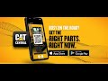 Introducing Cat® Central: Your must-have parts purchasing app. 📱