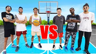 Intense 3v3 Basketball vs Team Jeff Bui!