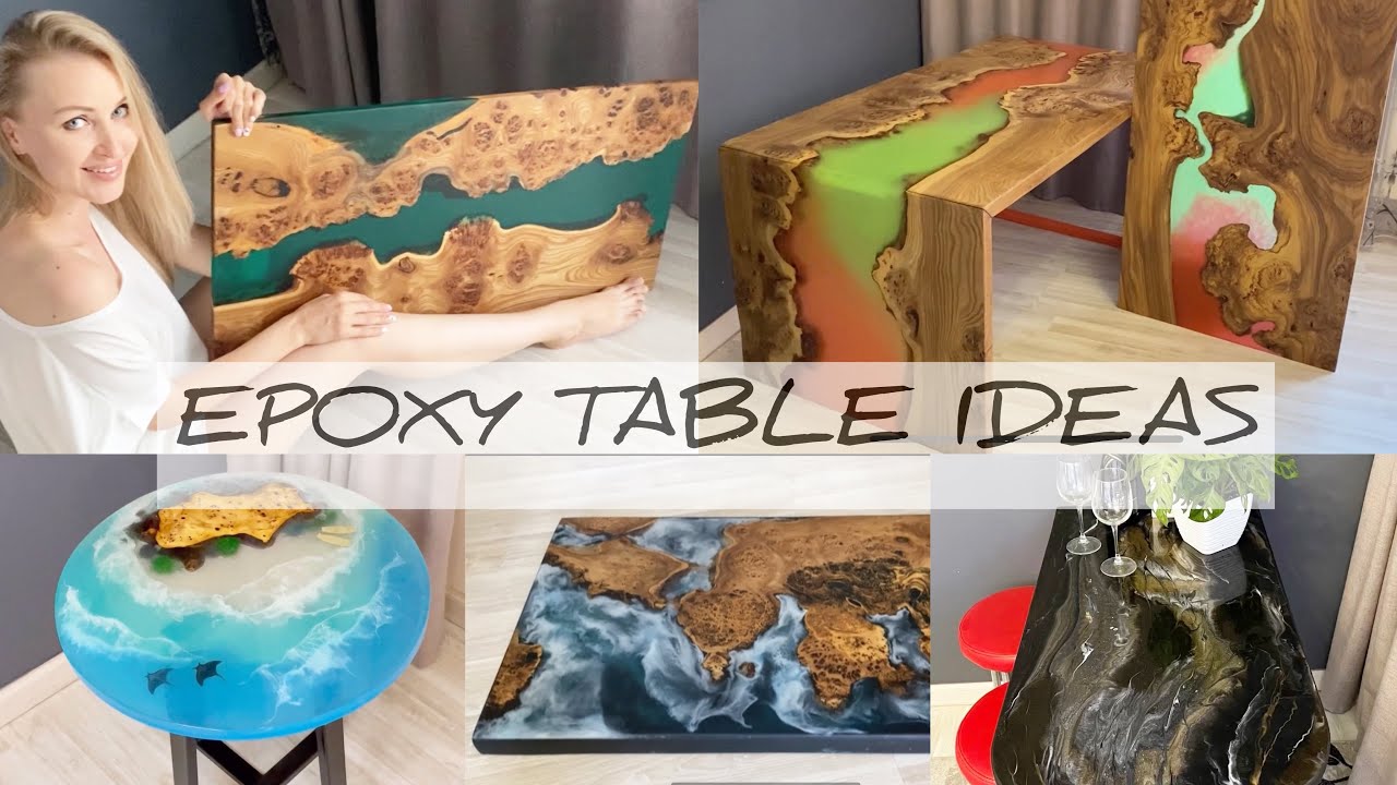 Diy Epoxy Table Ideas Youtube