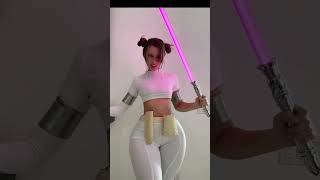 Sunny ray lightsaber❤️ #Shorts #egirl #cosplay #anime #halloween #ootd