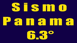 Sismo FUERTE Panama 6.4° ⚠️⚠️ TEMBLOR PANAMA ⚠️ TERREMOTOS ULTIMA HORA Hoy ⚠️⚠️ ⚠️⚠️ Hyper333
