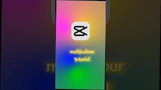 Multi Colour Text Edit Tutorial In Capcut | Colour Changing Text Tutorial | Capcut Editing
