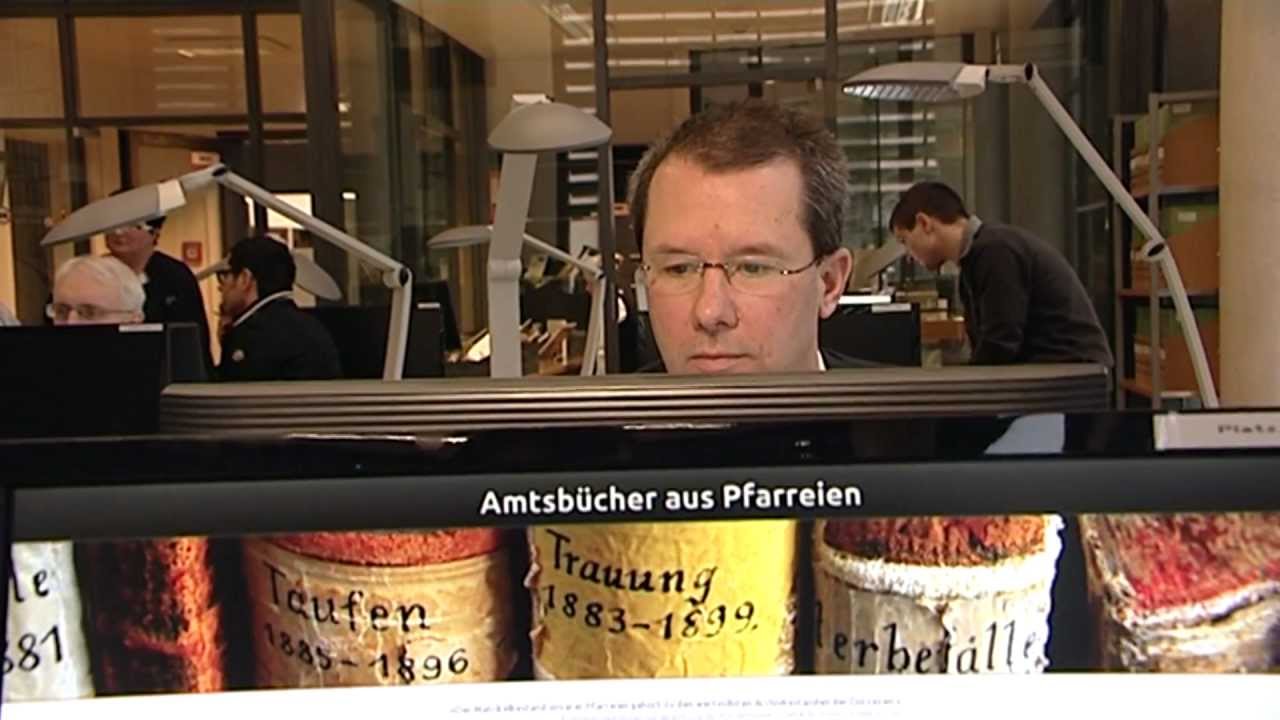 Digitale Familienforschung Im Archiv Der Diözese Würzburg - YouTube