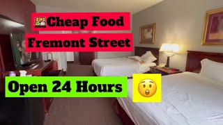 ‼️WATCH BEFORE You BOOK a ROOM at FOUR QUEENS HOTEL Review WALKTHROUGH**(GREAT FOOD Deals) 😋